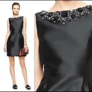 Kate Spade Embellished Open Back Dress